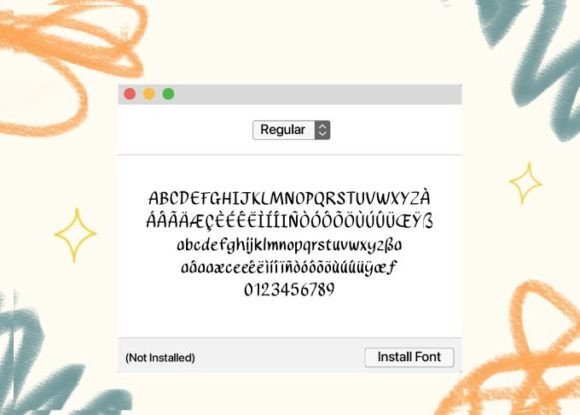 Easy Days Font - Preview 2