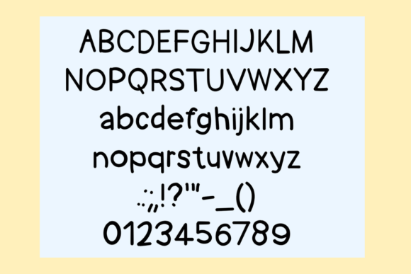 Fall Kids Font - Preview 2