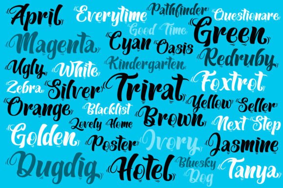 First Wave Font - Preview 1