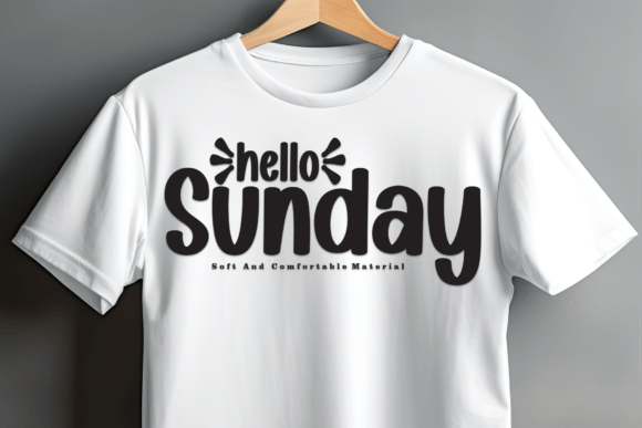 Funny Days Font PNG with transparent background - Preview 3