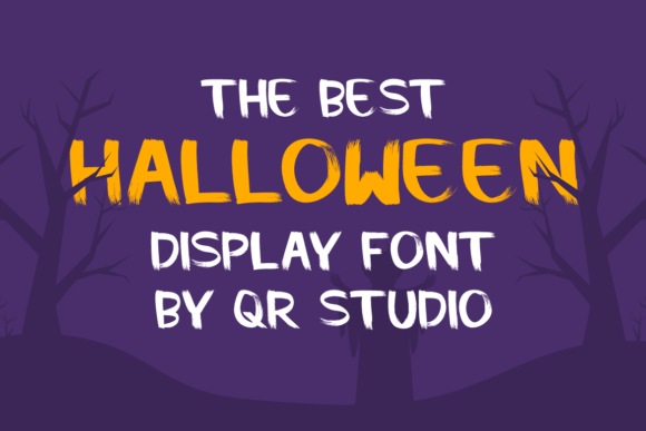 Halloween Explorer Font PNG with transparent background - Preview 2