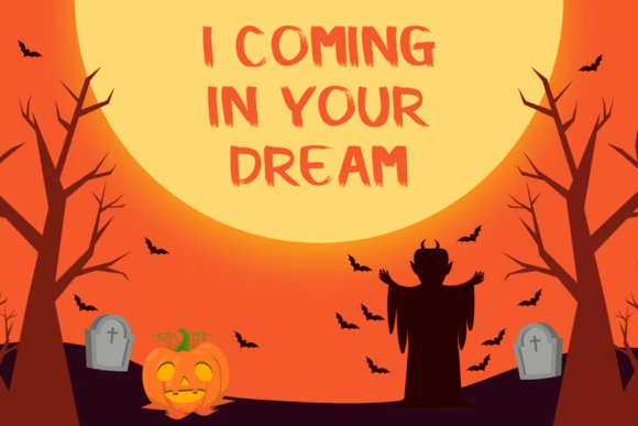 Halloween Explorer Font PNG with transparent background - Preview 3