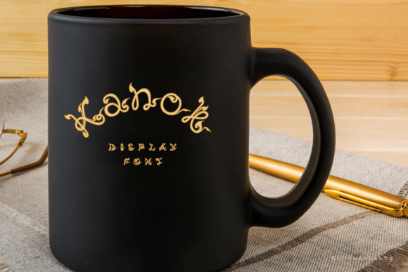 Kanok Font PNG with transparent background - Preview 1