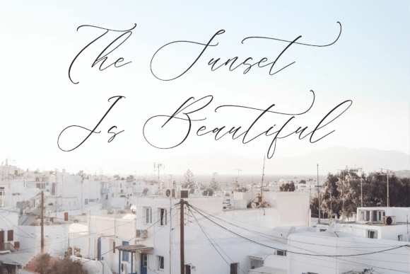 Liontinela Realise Font PNG with transparent background - Preview 3