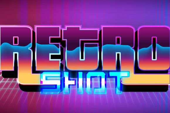 Old School 80s Future Shot Retro Futuris