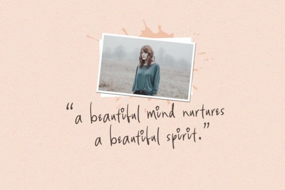 Olive Wildheart Font PNG with transparent background - Preview 2