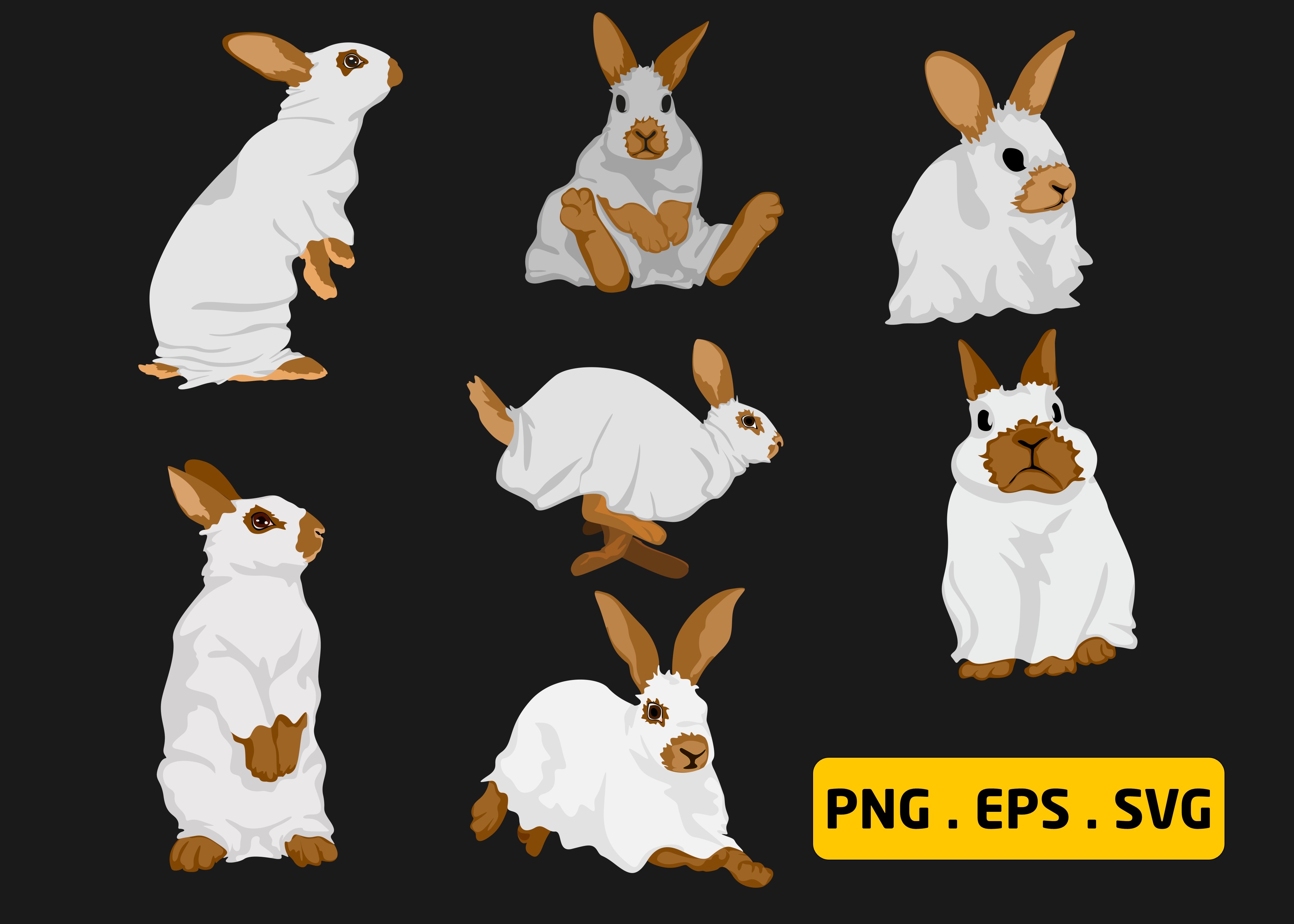 Сute Ghost Rabbit Svg, Halloween Svg Graphic by Arief Sapta Adjie