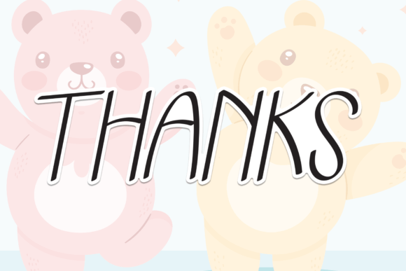 Baby Bear Font - Preview 6