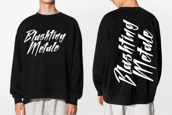 Blashting Metale Font - Preview 5