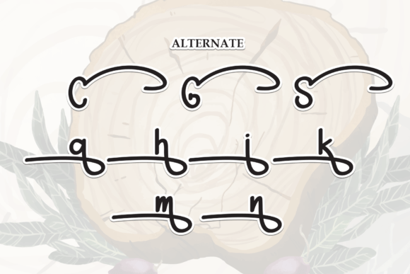 Graining Font - Preview 6