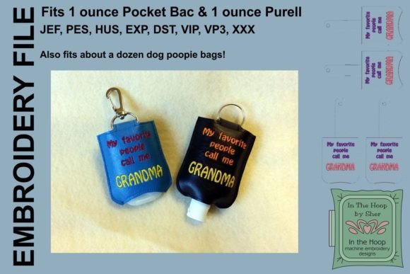 Grandma Hand Sanitizer Holder