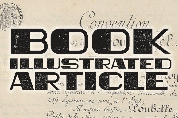 Oldprint Font PNG with transparent background - Preview 2