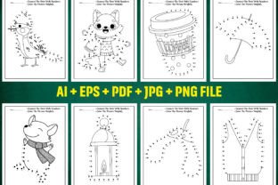 30+ Autumn Dot to Dot Activity Pages Graphic by ArT DeSiGn · Creative ...