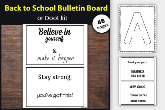 Back to School Bulletin Board & Door Kit