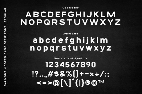 Balmont Font - Preview 3