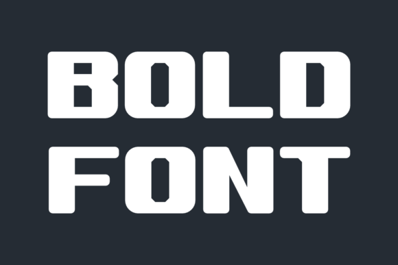 Black Richer Font PNG with transparent background - Preview 2