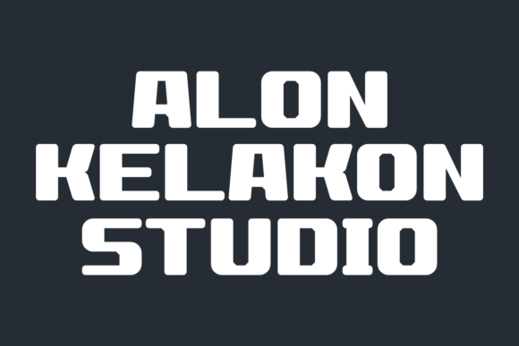 Black Richer Font PNG with transparent background - Preview 3