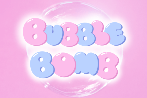 Bubble Font - Preview 3