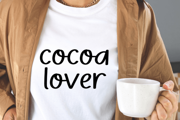 Danish Pastry Font PNG with transparent background - Preview 3