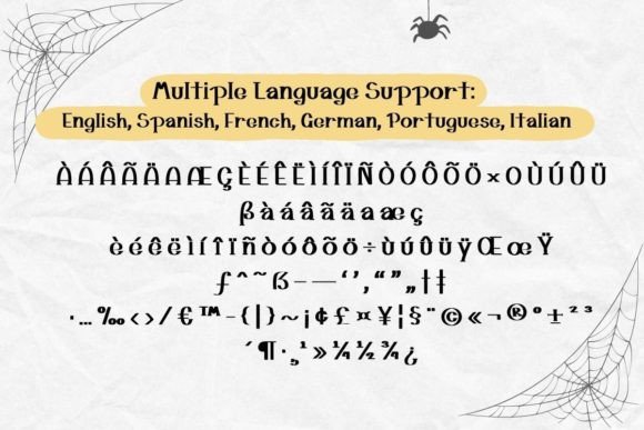 Halloween Season Font - Preview 3