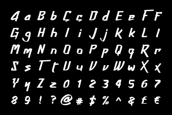 Jackson Font PNG with transparent background - Preview 2
