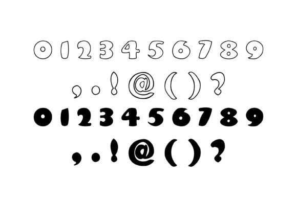 Kaofang Font PNG with transparent background - Preview 3