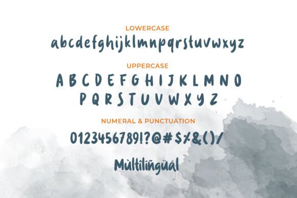 Melipe Font PNG with transparent background - Preview 3