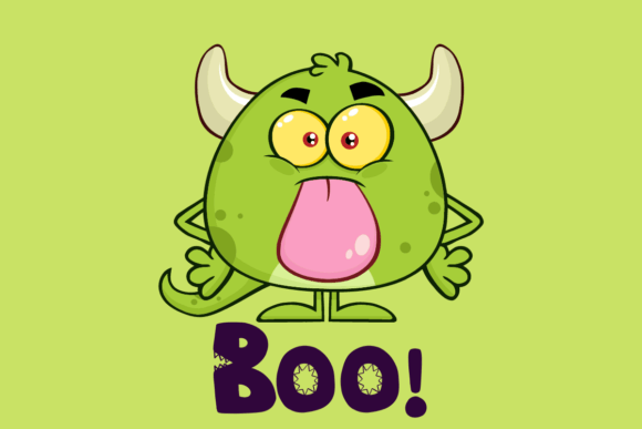 Monster Font PNG with transparent background - Preview 2