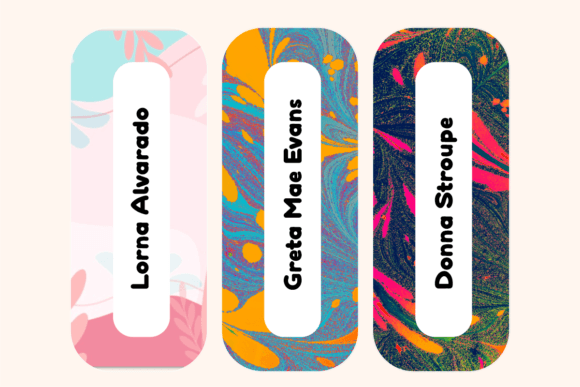 Playthings Font PNG with transparent background - Preview 4