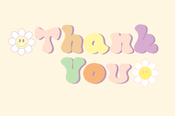 Retro Gala Font PNG with transparent background - Preview 6