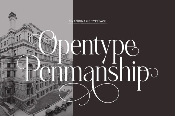 Sikandinarie Font PNG with transparent background - Preview 2