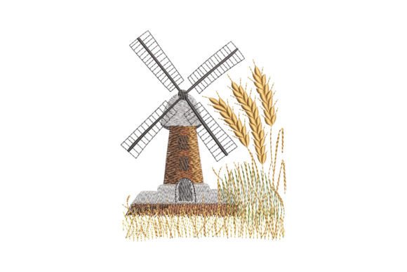 Windmill and Wheat