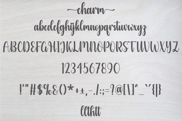 Charm Font - Preview 5