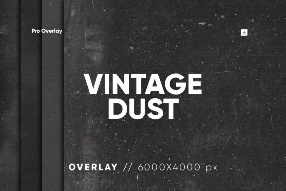 10 Vintage Dust Overlay HQ