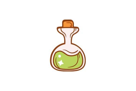 Green Potion Bottle