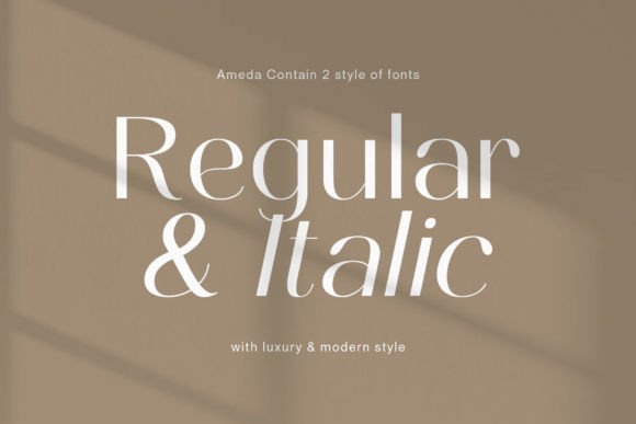Ameda Font - Preview 3