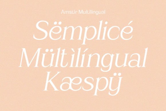 Amstir Font - Preview 6