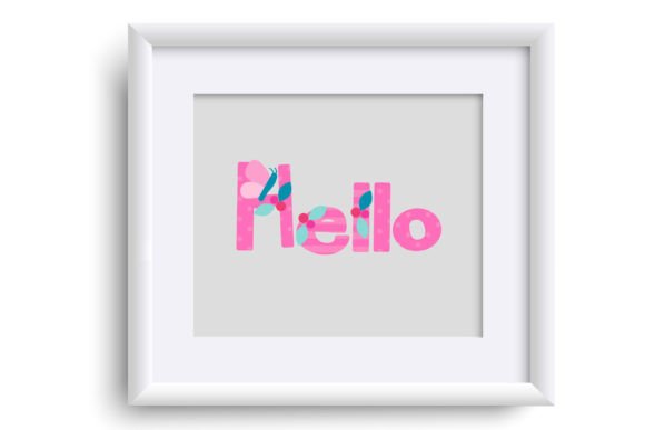 Berry Pink Font - Preview 4