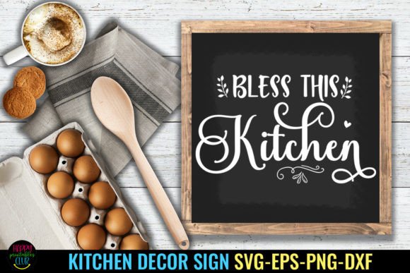 Bless This Kitchen I Kitchen Sign SVG