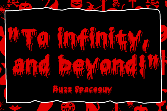 Blood of Witch Font - Preview 1