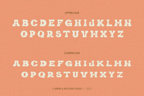 Broeny Font - Preview 1