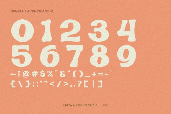 Broeny Font - Preview 2