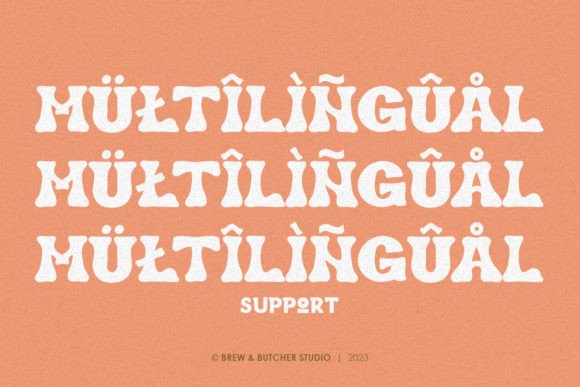 Broeny Font - Preview 3