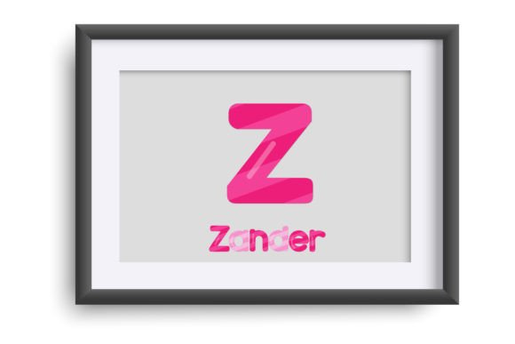 Candy Stick Pink Font PNG with transparent background - Preview 3