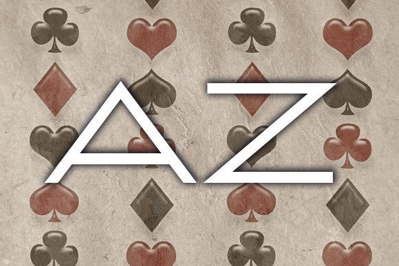 Card Player Font - Preview 3
