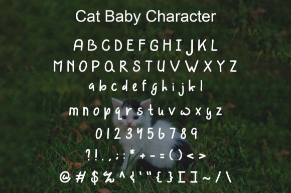 Cat Baby Font - Preview 5