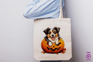 Dog Inside Huge Pumpkin Clipart Bundle Graphic by Quoteer · Creative ...