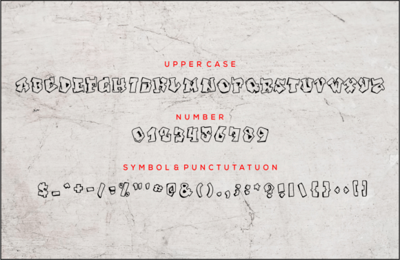 Dogity Zom Font - Preview 4