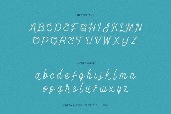 Endago Font PNG with transparent background - Preview 1