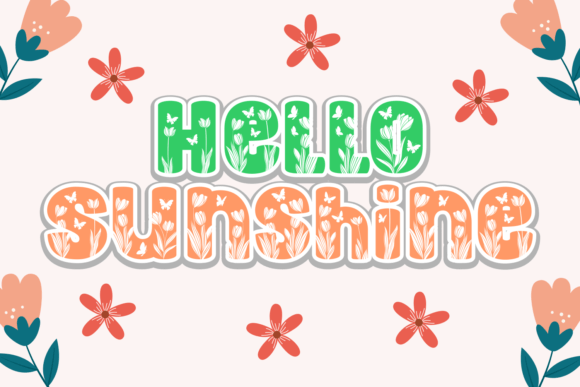 Flories Font - Preview 1